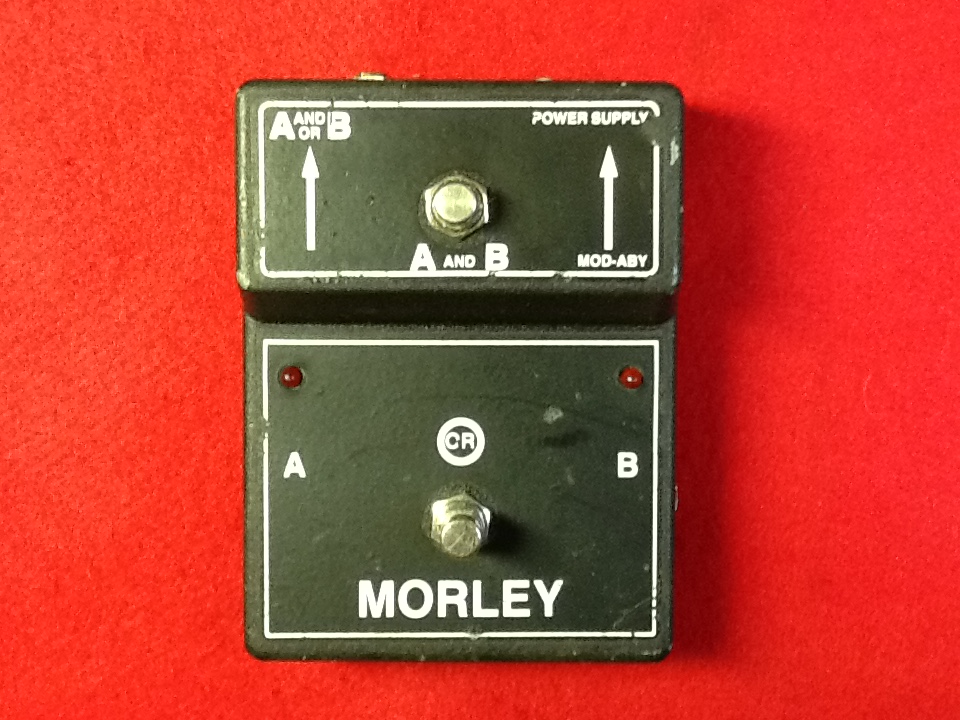 suspensie voorzichtig Desillusie Morley ABY switch pedal