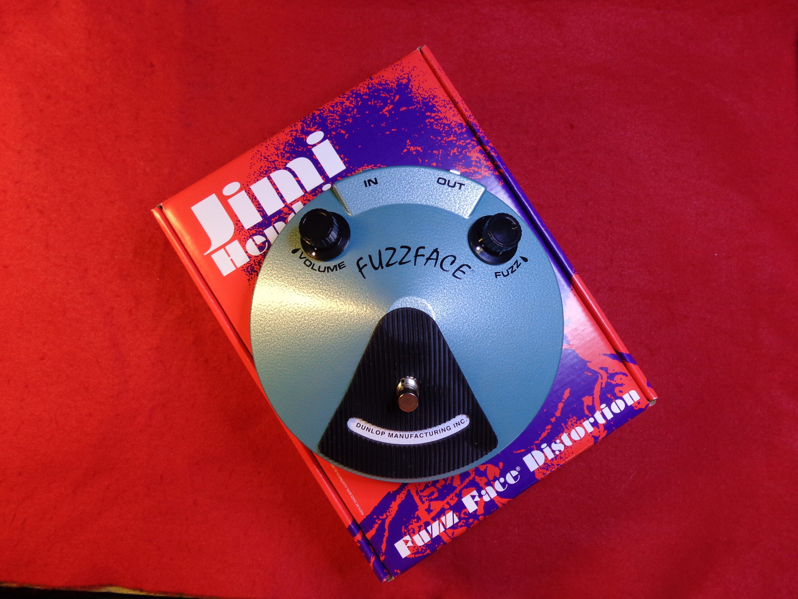 交換無料！ JIM DUNLOP JHF1 Jimi Dunlop Hendrix Distortion Fuzz ...