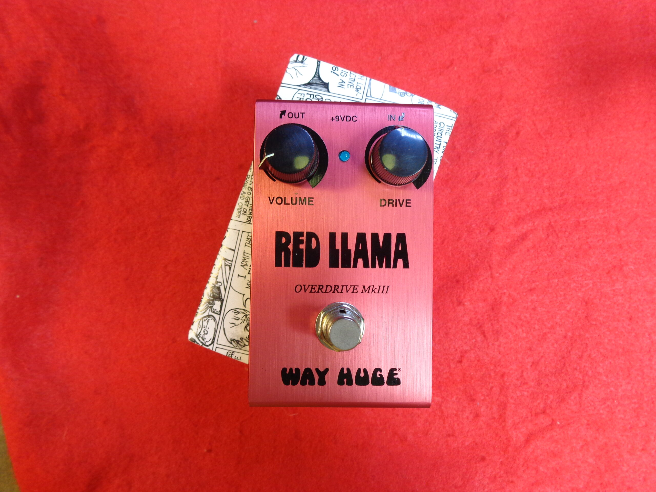 Way Huge Smalls Red Llama Overdrive MKII WM23