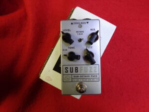 Cusack Sub Fuzz sub octave fuzz effect pedal