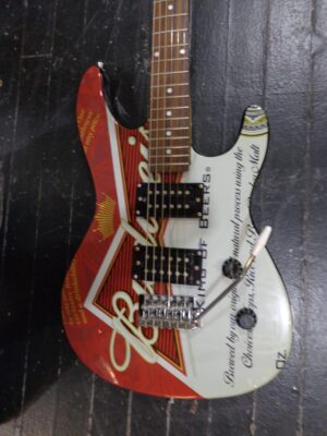 Budweiser electric guitar