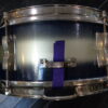 Ludwig Pioneer Snare drum keystone badge blue silver duco 1958 - Image 6