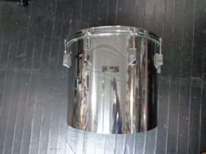 Pearl 16X14" chrome over fiberglass concert tom