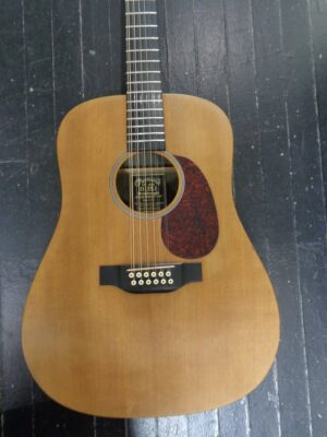 Martin D12X1 12-String Acoustic Guitar Solid Spruce Top Made in the U.S. with K&K pickup.