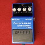 Boss CS-3 Compressor sustainer pedal
