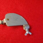 Pro-Mark Jacques Cappelle Bass Drum Kick Pedal mounting plate Vintage 1970's Made In France